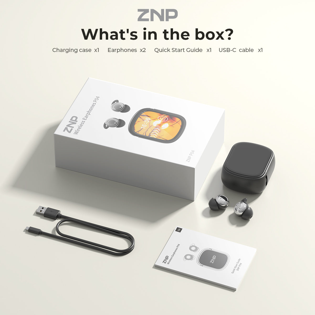 ZNP P04 AI Translation Sleep Earbuds