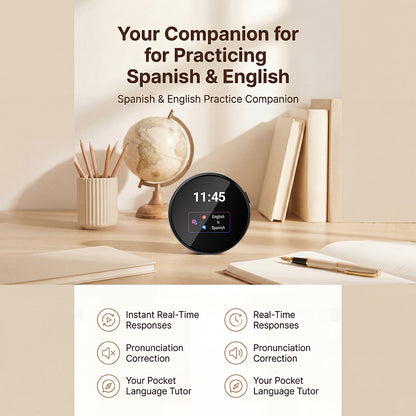 ZNP Z06 Smart Wearable AI Language Translator Real Time in 165 Languages